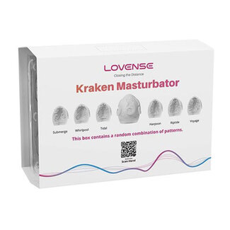 Lovense Kraken Egg Masturbator, 6-pack (mixed designs)