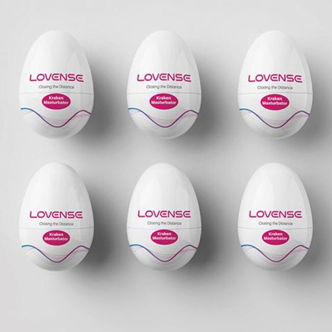 Lovense Kraken Egg Masturbator, 6-pack (mixed designs)