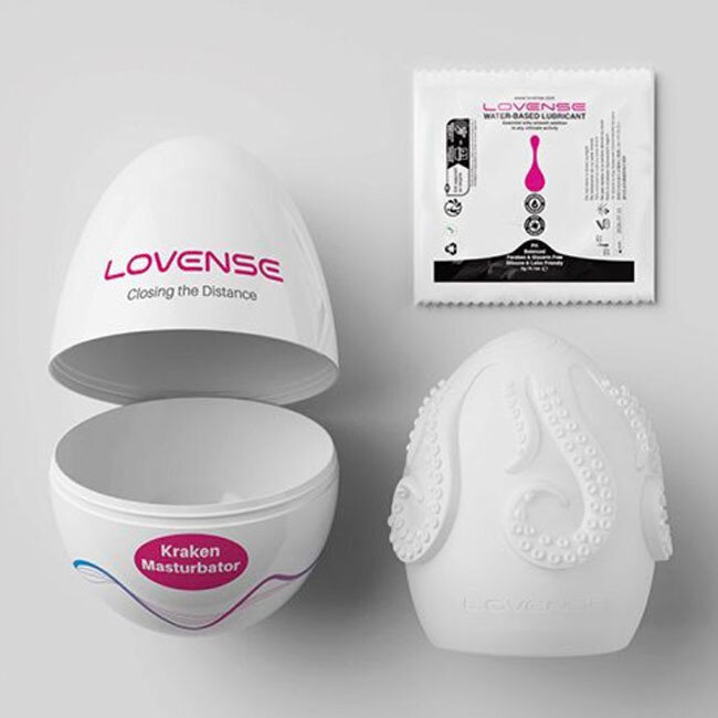 Lovense Kraken Egg Masturbator, 6-pack (mixed designs)