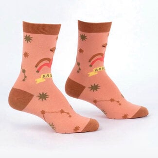 Zodiac Socks and Card Gift Set: Aries