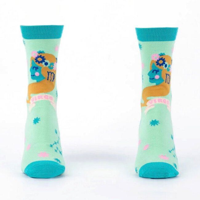 Zodiac Socks and Card Gift Set: Virgo