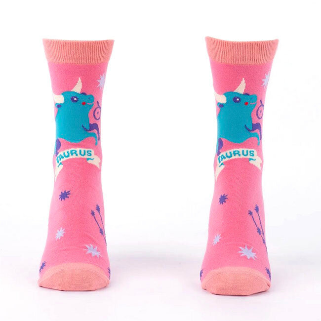 Zodiac Socks and Card Gift Set: Taurus