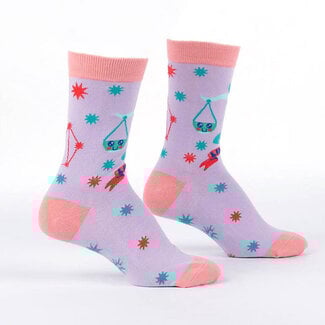 Zodiac Socks and Card Gift Set: Libra