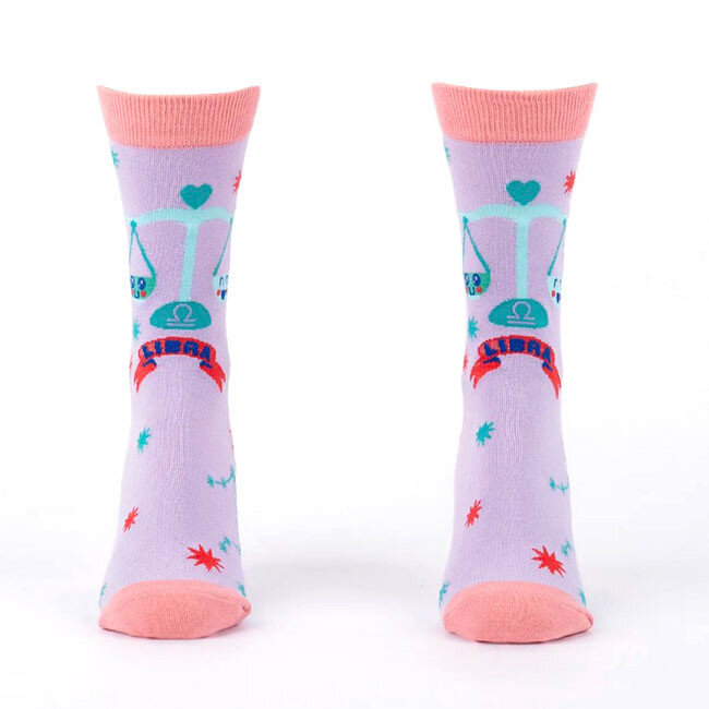 Zodiac Socks and Card Gift Set: Libra