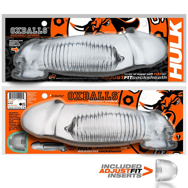 Oxballs Hulk Cocksheath, Clear