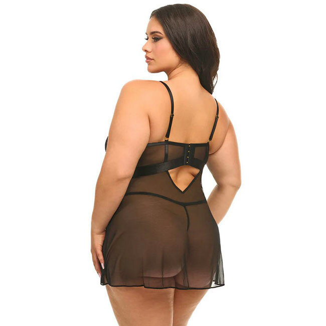 Leanna Sheer Babydoll, 75-11964