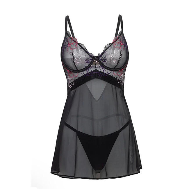 Leanna Sheer Babydoll, 75-11964