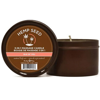 Earthly Body Scented Massage Candle, Isle of You