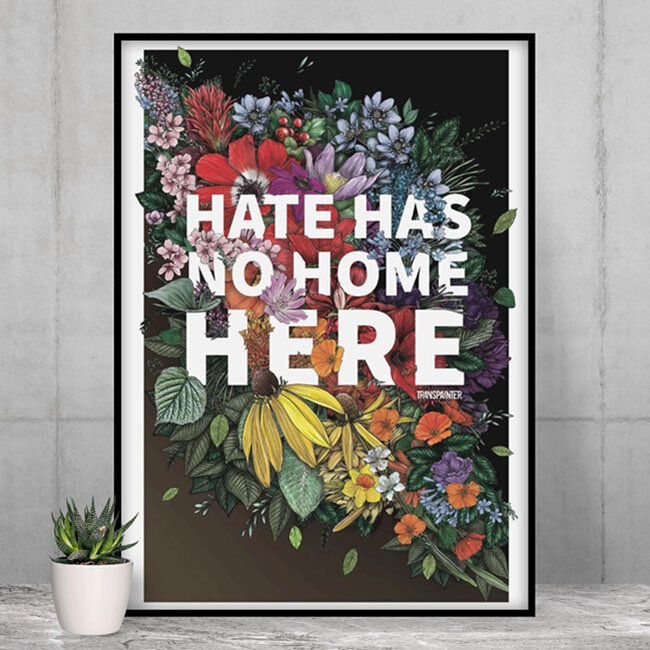 Hate Has No Home Here Poster