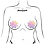 Dreamy Pastel Celestial Petal Pasties