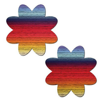 Retro Petal Multi-Color Pasties