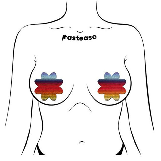 Retro Petal Multi-Color Pasties