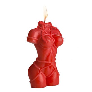 Bound Goddess Drip Candle, Red
