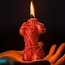 Bound Goddess Drip Candle, Red