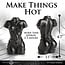 Bound Goddess Drip Candle, Black