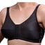 Lace Front Closure Pocket Bra 670, Black