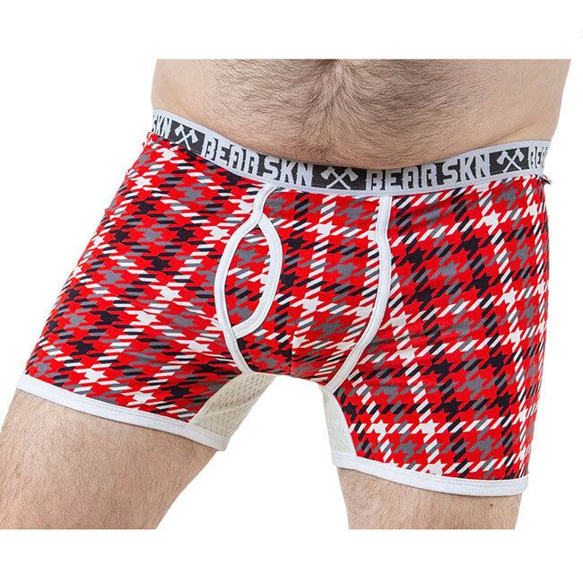 Bear Skn Boxer Brief, Flaming Beartooth