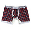 Bear Skn Boxer Brief, Flaming Plaid