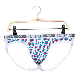 Bear Skn Jock Strap, R&B Leopard
