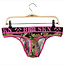 Bear Skn Thong, Flamingo and Green Camo