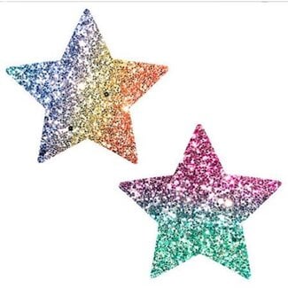 Nipztix Starry Nights Glitter Multicolor Stars Pasties