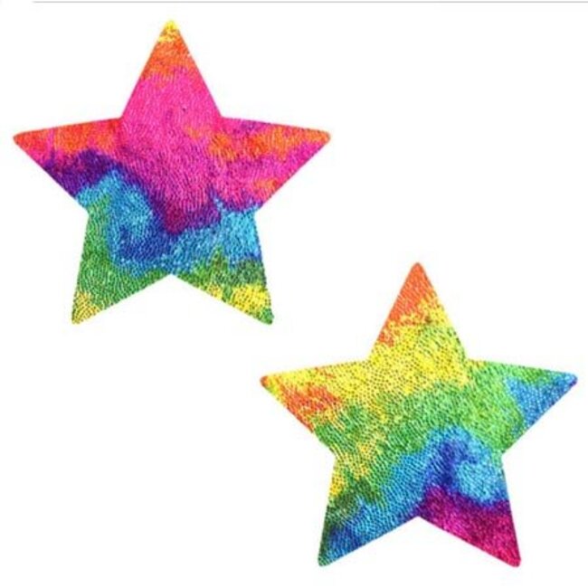 Nipztix Starry Nights Plur Fur Velvet Star Pasties CD