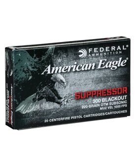 American Eagle AE300 Blk Out 1000 fps 20 ct.