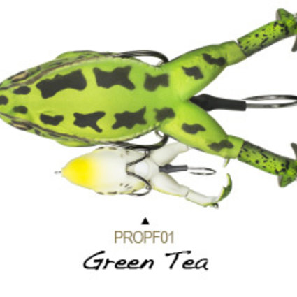LUNKERHUNT Prop Frog ProPF01 Green Tea