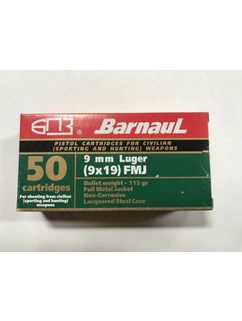 Barnaul 9mm 115 gr barnual