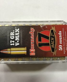 Hornady 17 mach 2 17 gr vmax