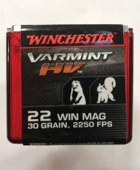 Winchester 22 wmr 30 gr vmax
