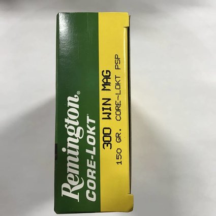 Remington 300 win mag 150gr core lokt psp