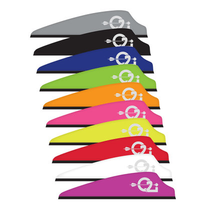 Q2i Fusion X-11 2.1" Black 100ct.