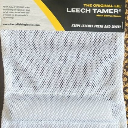 lindy LT002 Leech Tamer Mesh Bait Container