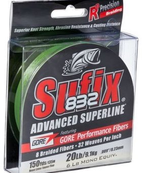 SUFIX 832 Braid Camo 15 lb 150 yd