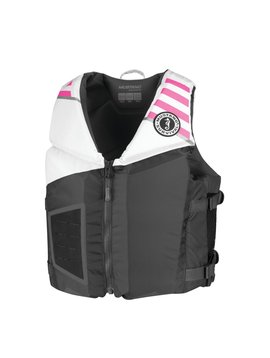 Mustang Survival Rev Young Adult Foam Vest Gray/White/Pink