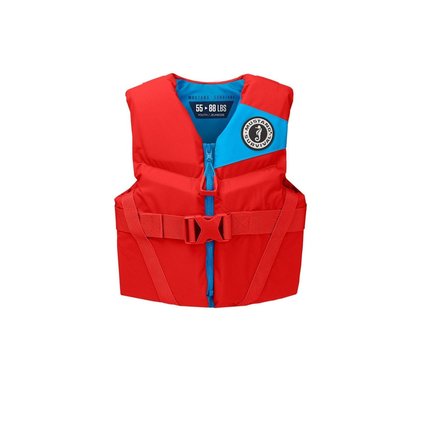 Mustang Survival Rev Youth Foam Vest Imperial Red