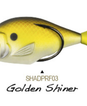LUNKERHUNT SHADPRF03-Golden Shiner Shad Propfish