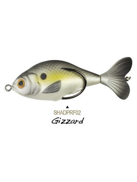 LUNKERHUNT SHADPRF02-Gizzard Shad Propfish
