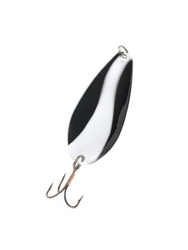 BLUE FOX SSP2BW-3/8oz Strobe Spoon Blk/White