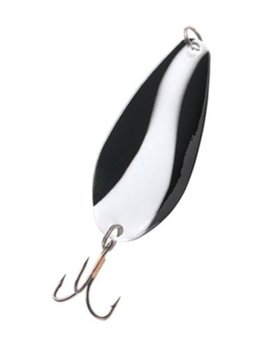 BLUE FOX SSP2BW-3/8oz Strobe Spoon Blk/White