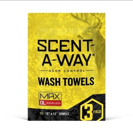 HUNTERS SPECIALTIES INC SCENT-A-WAY WASH TOWELS