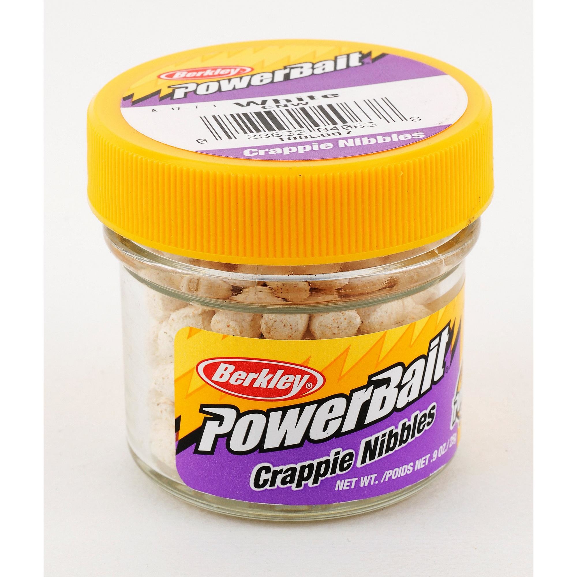 Crappie Nibbles White jar