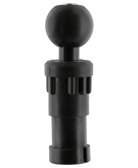 1" Ball With Post Mount