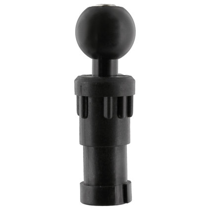 1" Ball With Post Mount