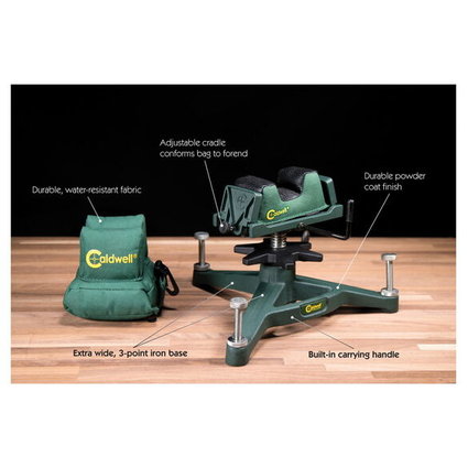 Caldwell The Rock Combo w/ rear bag filled