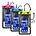 Airhead DryPak 5x8 Elec Blue