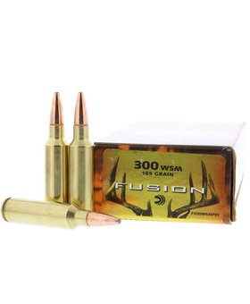 Federal 300 wsm 165 gr Fusion