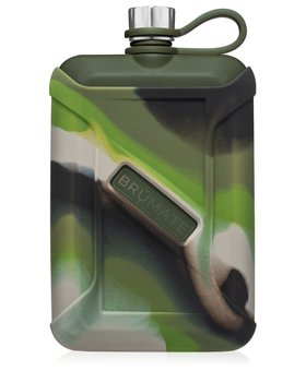 8oz Liquor Canteen Camo Swirl