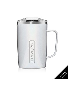 16oz Toddy Glitter White